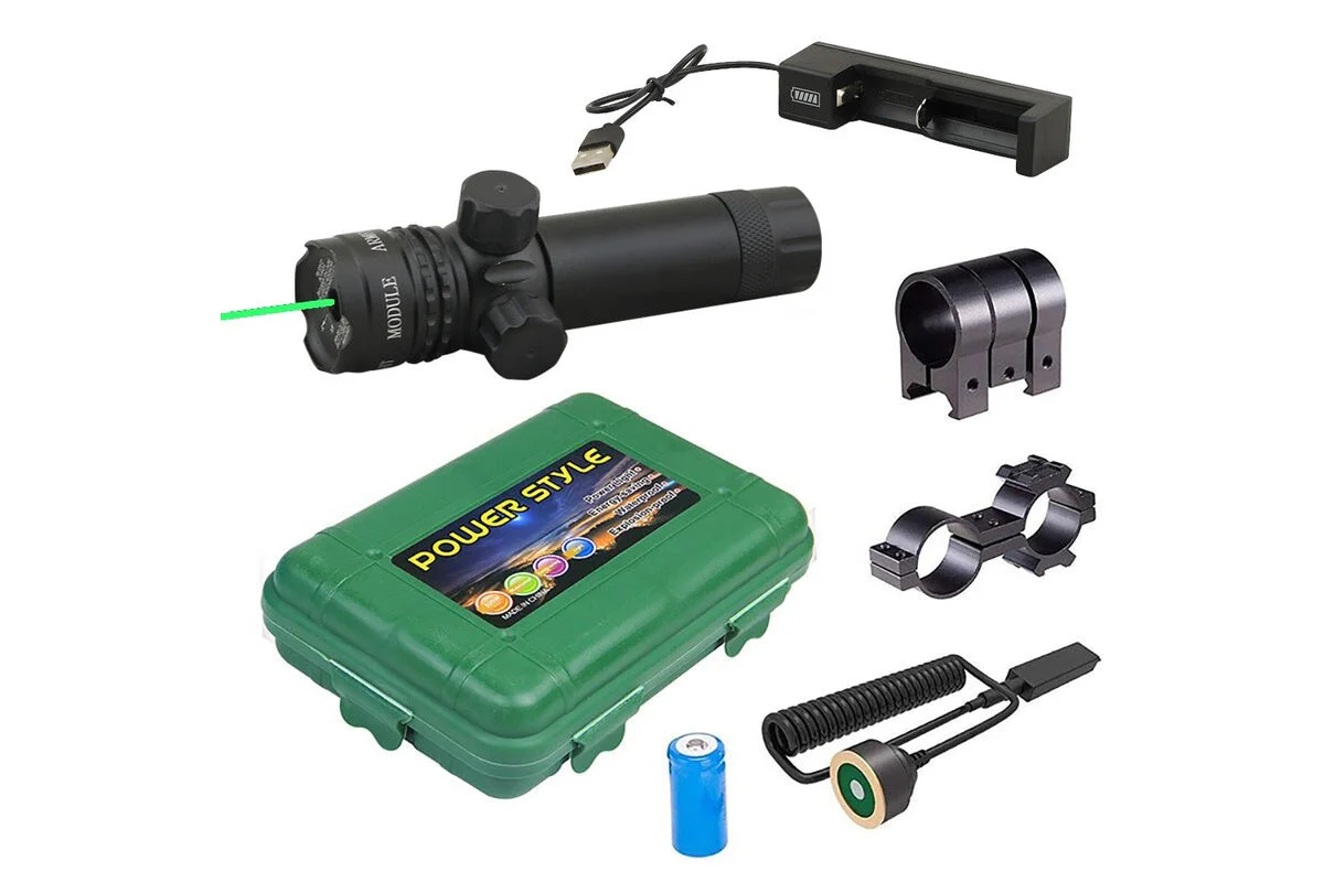 Tactical Green Laser Sight Rifle Dot Scope - Image 3