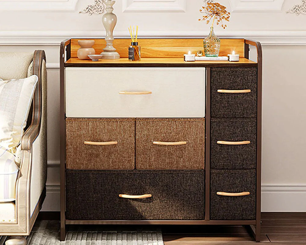 7 Drawer Tallboy Chest of Drawers - Image 5