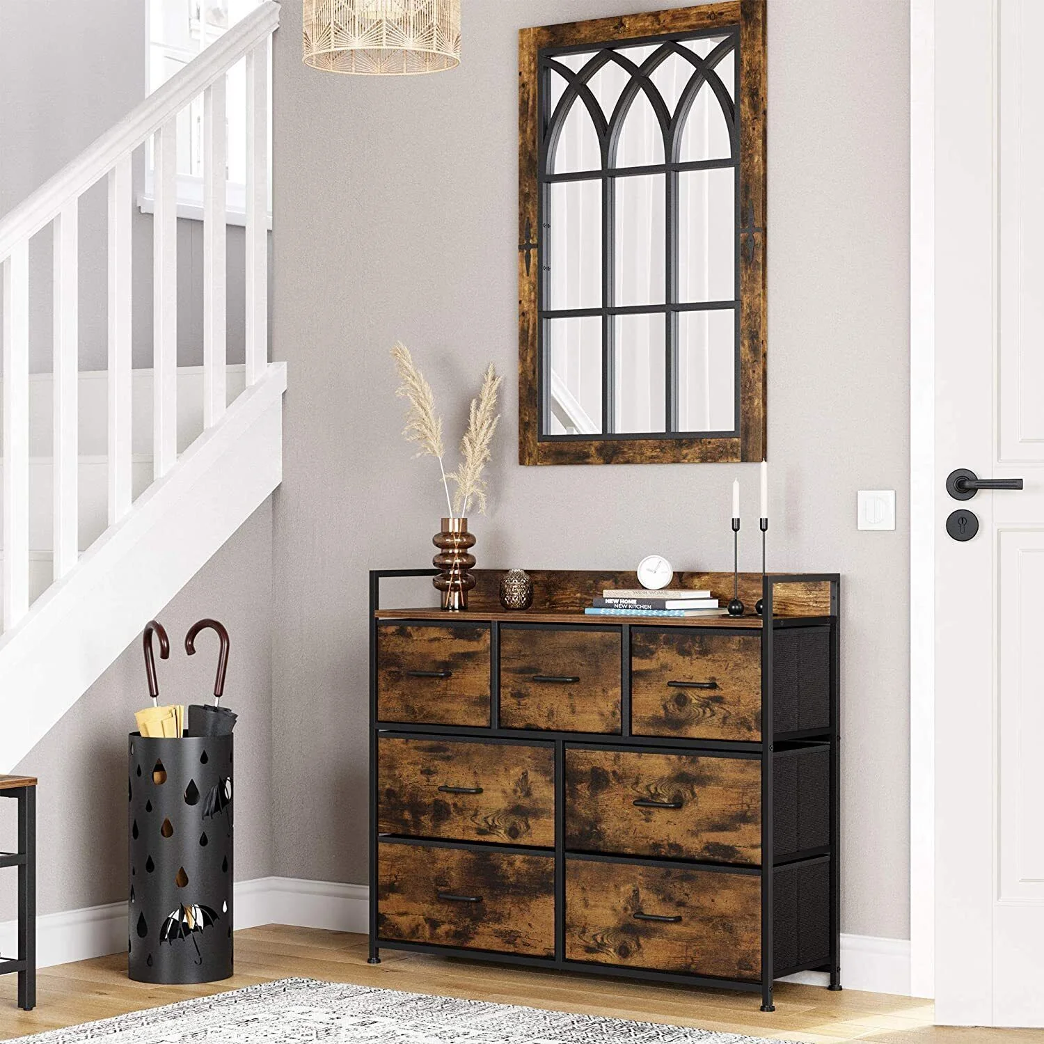 Tallboy with Drawers Chest of Drawers - Image 10