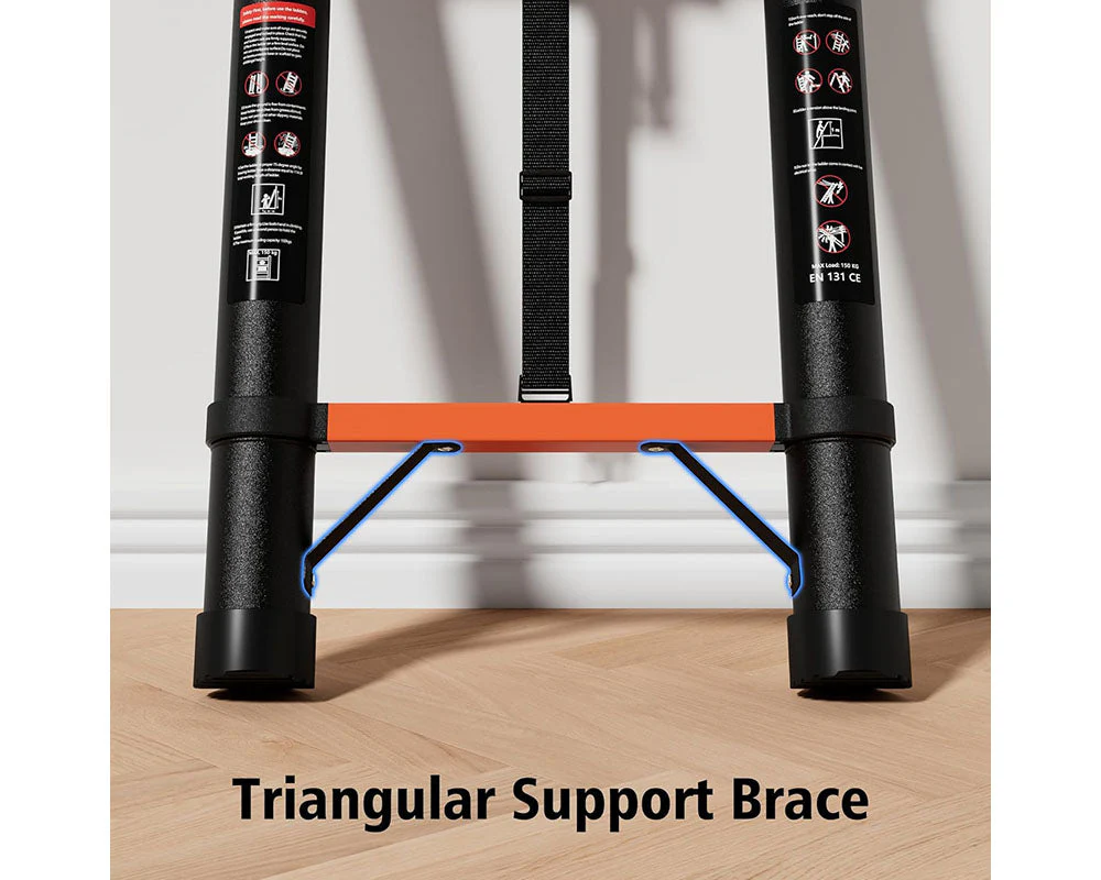 Telescopic Ladder 3.8m Aluminium Telescoping - Image 7