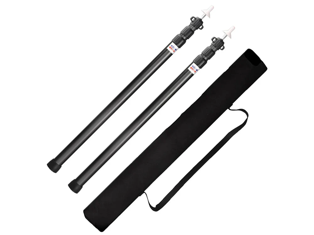 Tent Canopy Support Rods ( Set of 2)