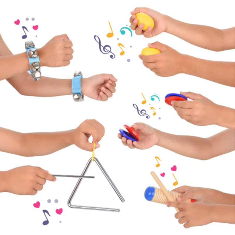 Toddler Educational & Musical Percussion for Kids & Children Instruments Set - Image 2