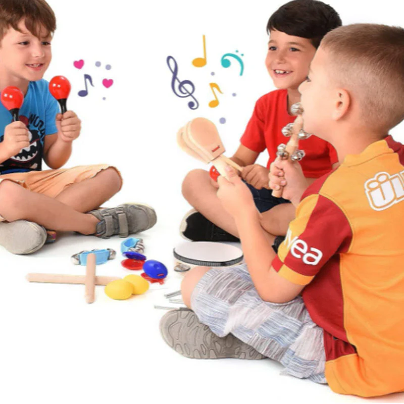 Toddler Educational & Musical Percussion for Kids & Children Instruments Set - Image 3