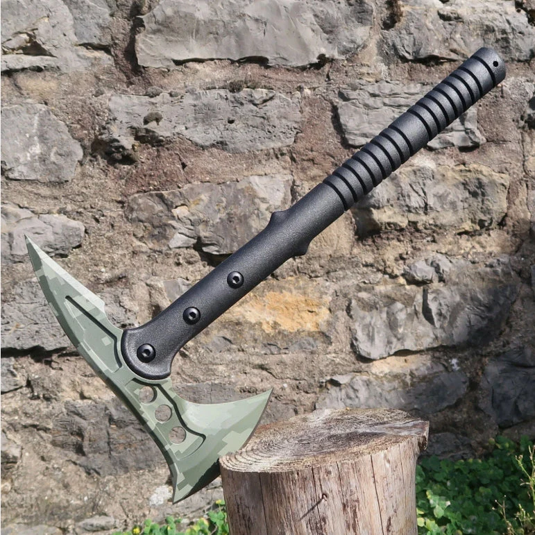 Tomahawk 40 cm Command Olive Camo Camping Axe - Image 2