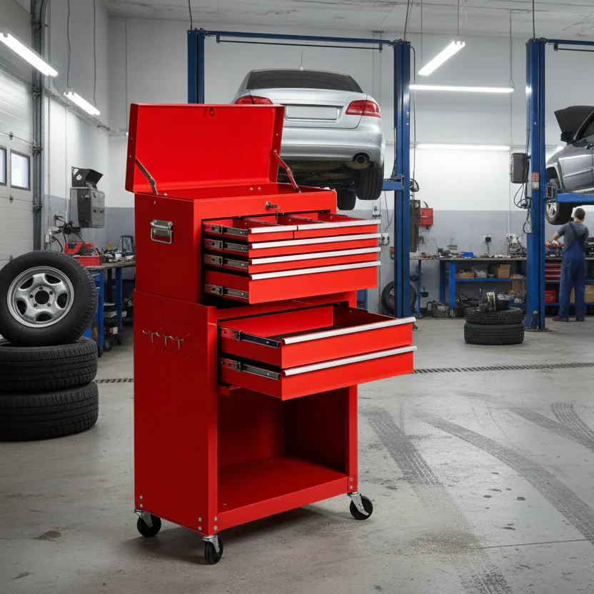 Rolling Cabinet & Tool Chest Combo