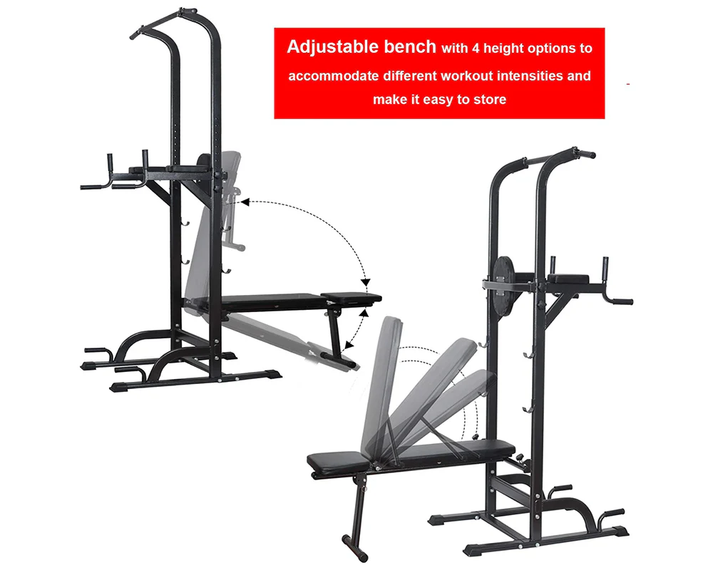 Power Tower Dip Station – Heavy Duty Multi-Function Strength Training Tower - Image 5