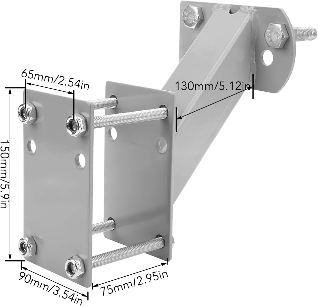Trailer Wheel Bracket Spare Tire Carrier - Image 4