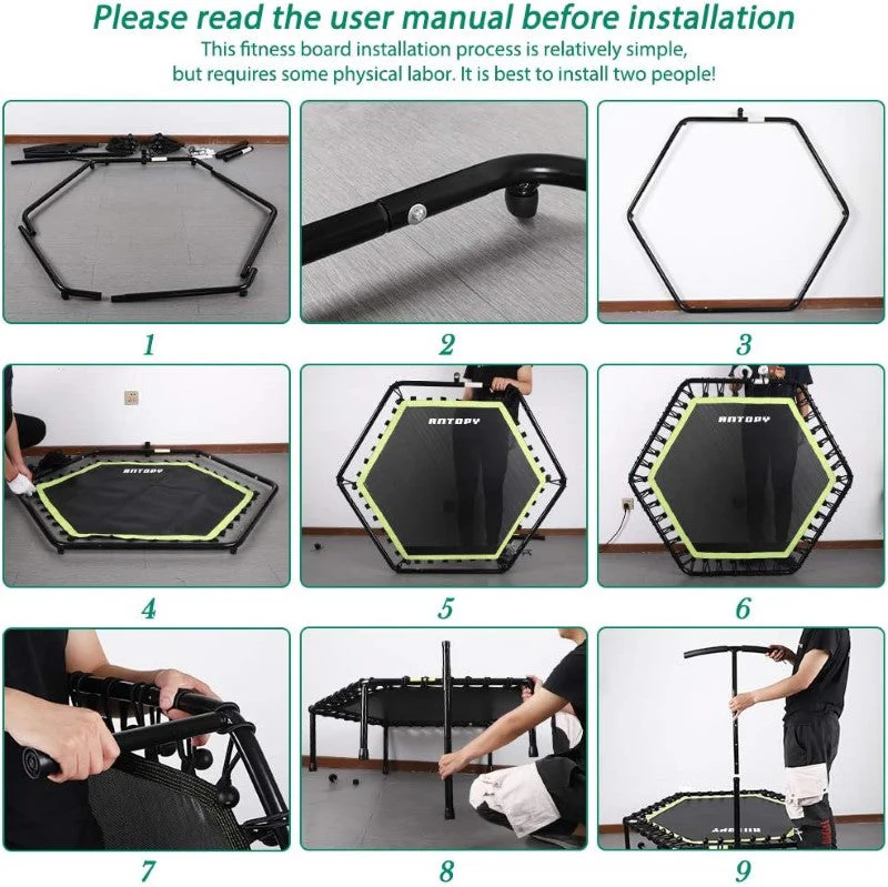 Trampoline Mini Portable Rebounder - Image 8