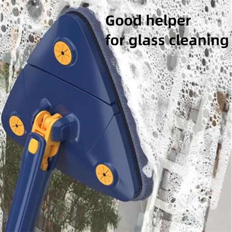 Triangle Cleaning Mop 1.3m Extendable Rotatable - Image 3
