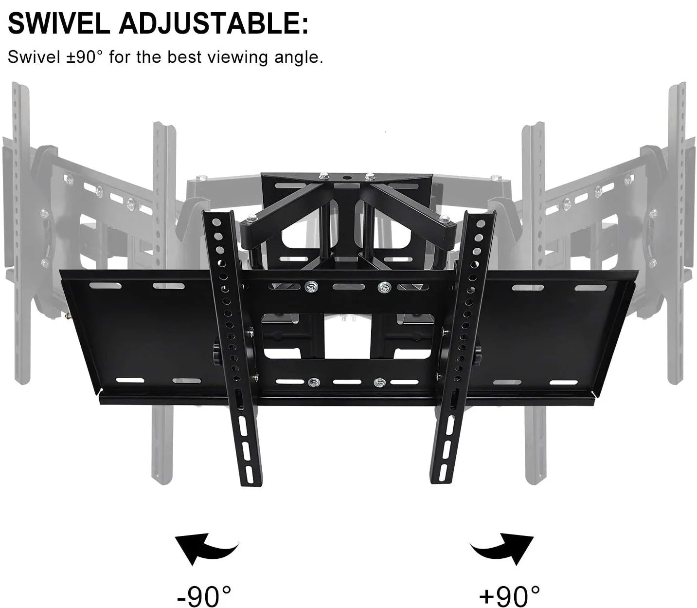 TV Wall Bracket Swivel Mount 40-65Inch - Image 4