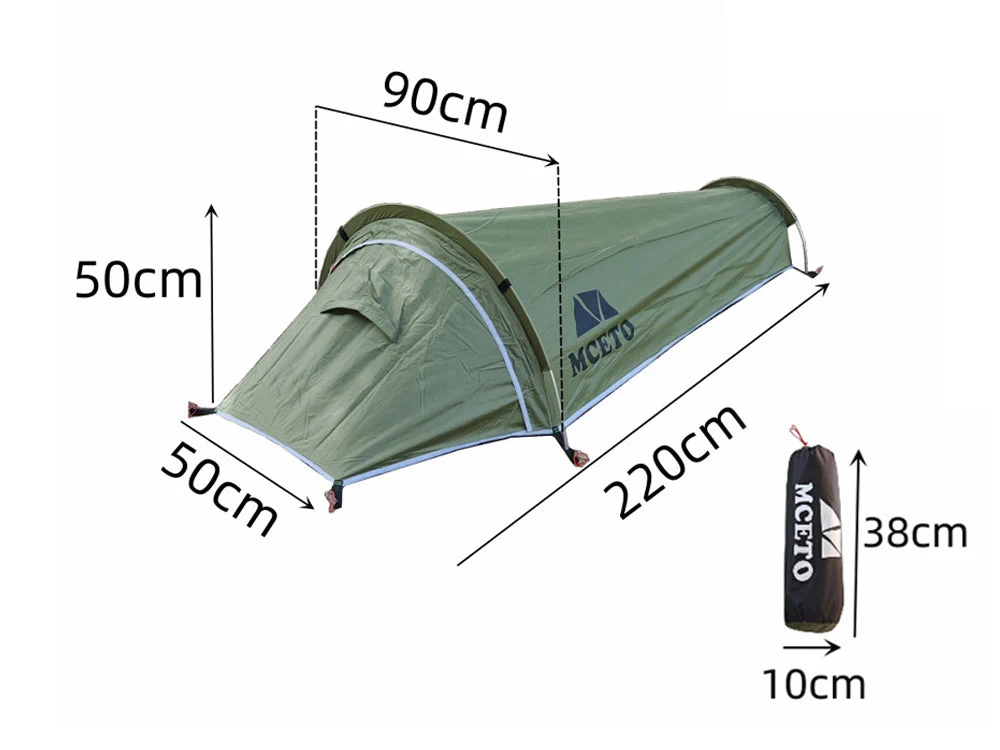 Ultralight 1 Person Waterproof Bivvy Tent - Image 7