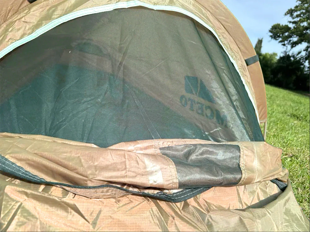 Ultralight 1 Person Waterproof Bivvy Tent - Earth brown - Image 5