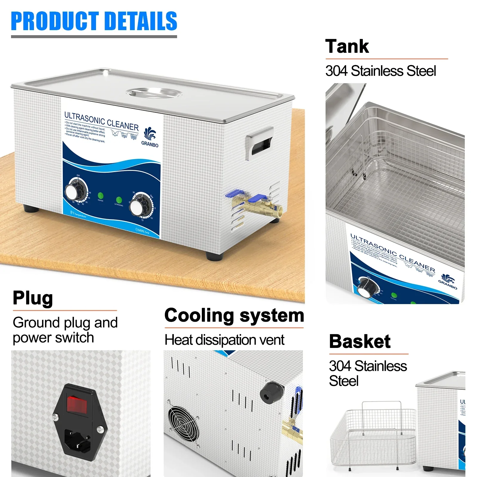 Ultrasonic Cleaner 22L - Image 13
