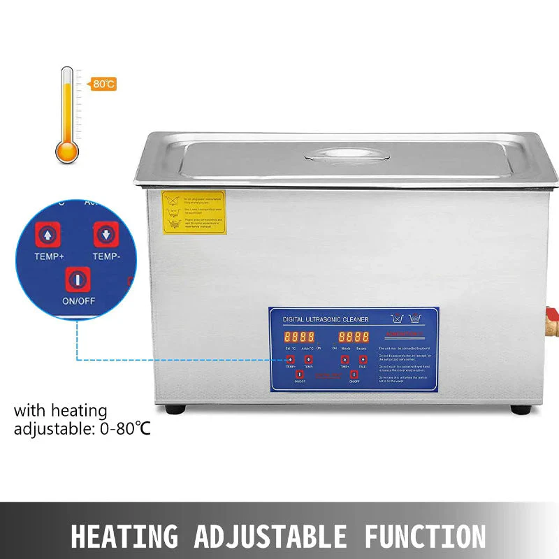Ultrasonic Cleaner 30L Heated Ultrasonic - Image 6