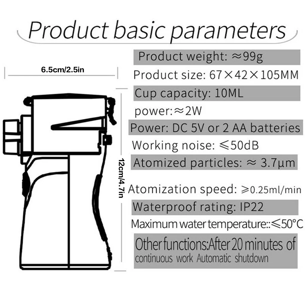 Ultrasonic Nebulizer Inhaler - Image 8