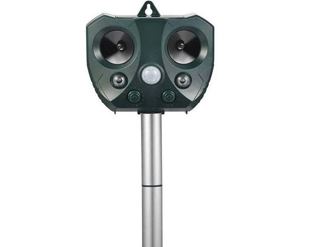 Ultrasonic Solar Powered Insect Animal Repeller Pir Dog Cat Scarer - Image 10