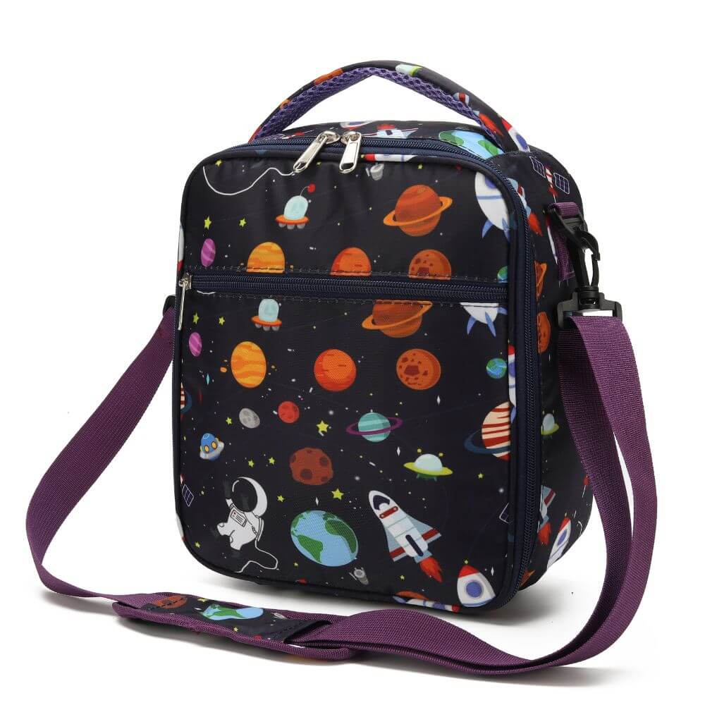 Unicorn & Dinosaur & Spaceship | Large Insulated Lunch Bags for Kids - Image 11