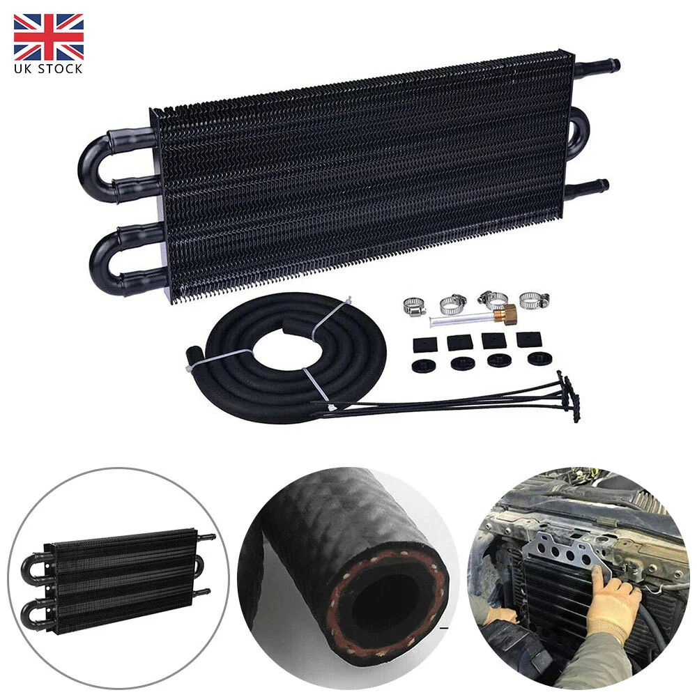 Universal 4 Rows Oil Cooler Transmission Radiator - Image 15
