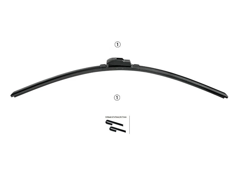 Universal Frameless Wiper Blade - Image 3