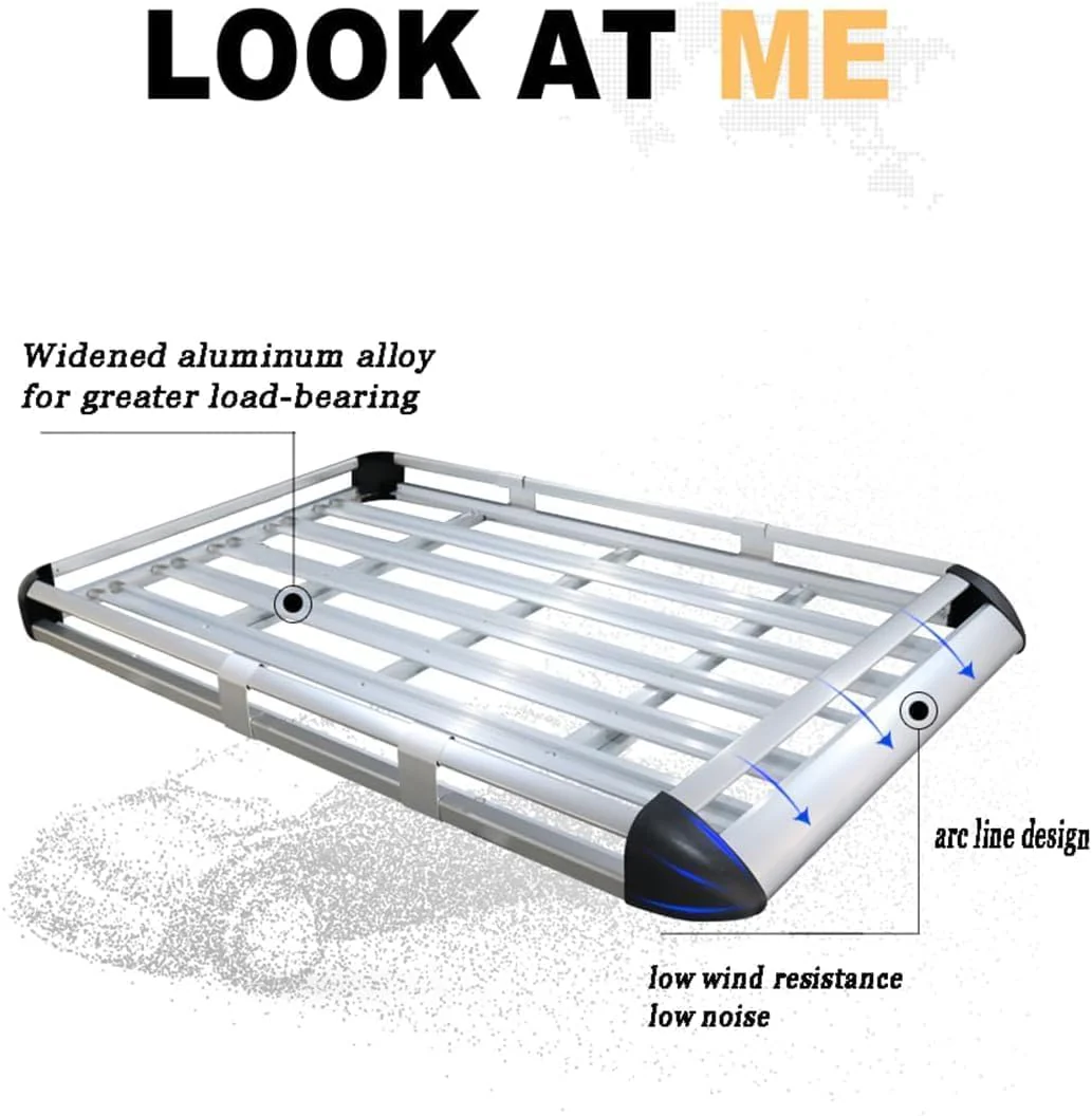 Universal Roof Rack Basket Car Top Luggage - Image 9