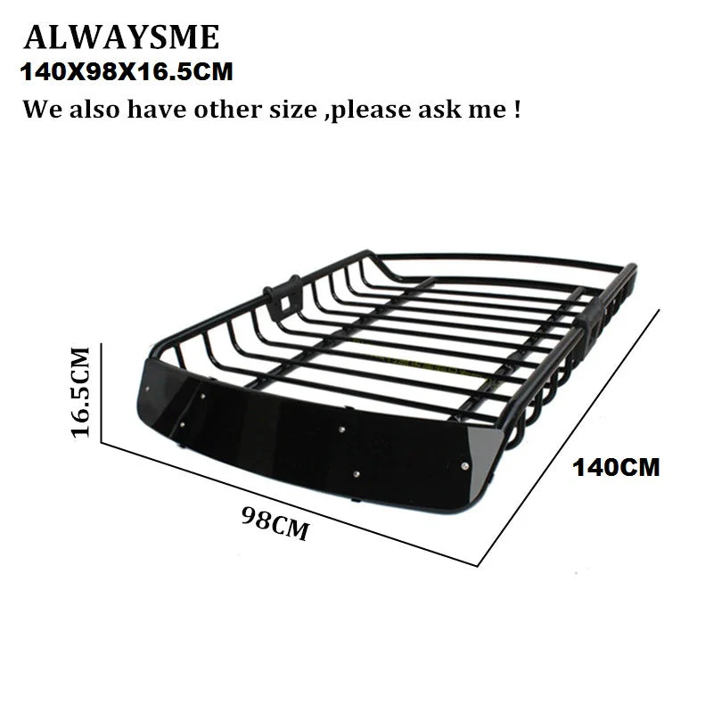 Universal Roof Rack Basket Car Top Luggage Rack - Image 3