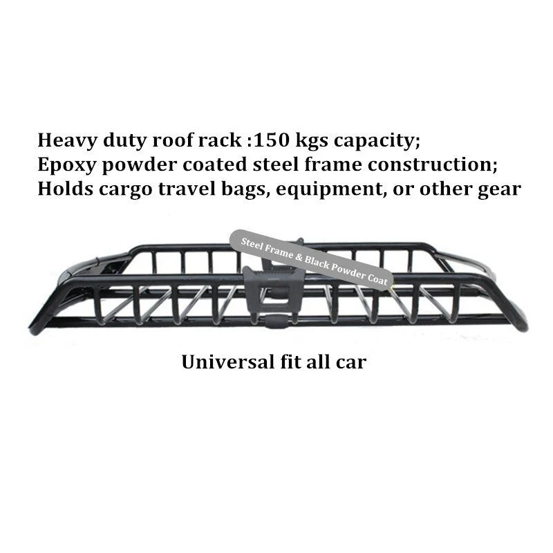 Universal Roof Rack Basket Car Top Luggage Rack - Image 4