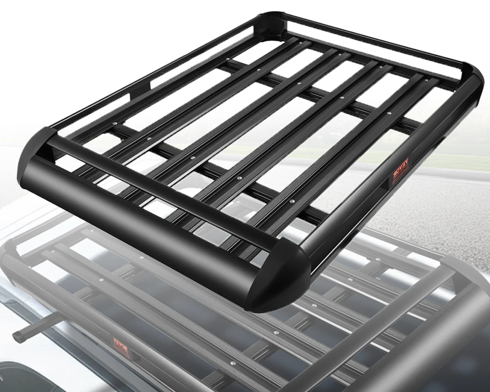 Universal Roof Rack Basket – 130cm Aluminum Cargo Carrier - Image 2