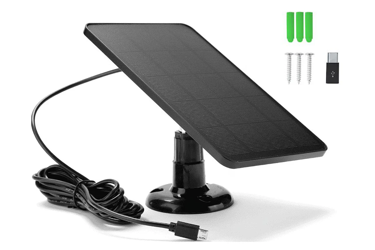 Universal Solar Panel for CCTV Security Camera - Image 2