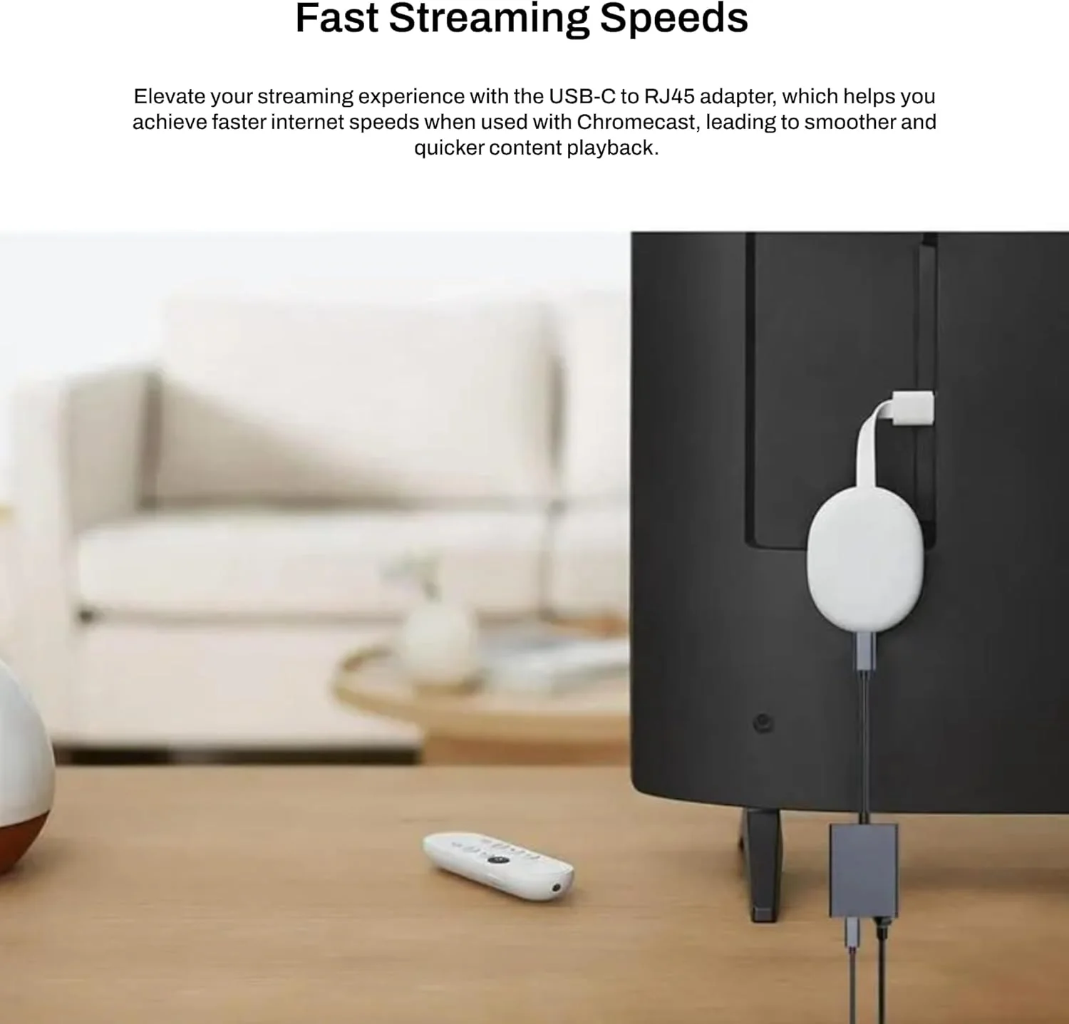 USB-C to Ethernet + Charge Adapter 100W - Image 2