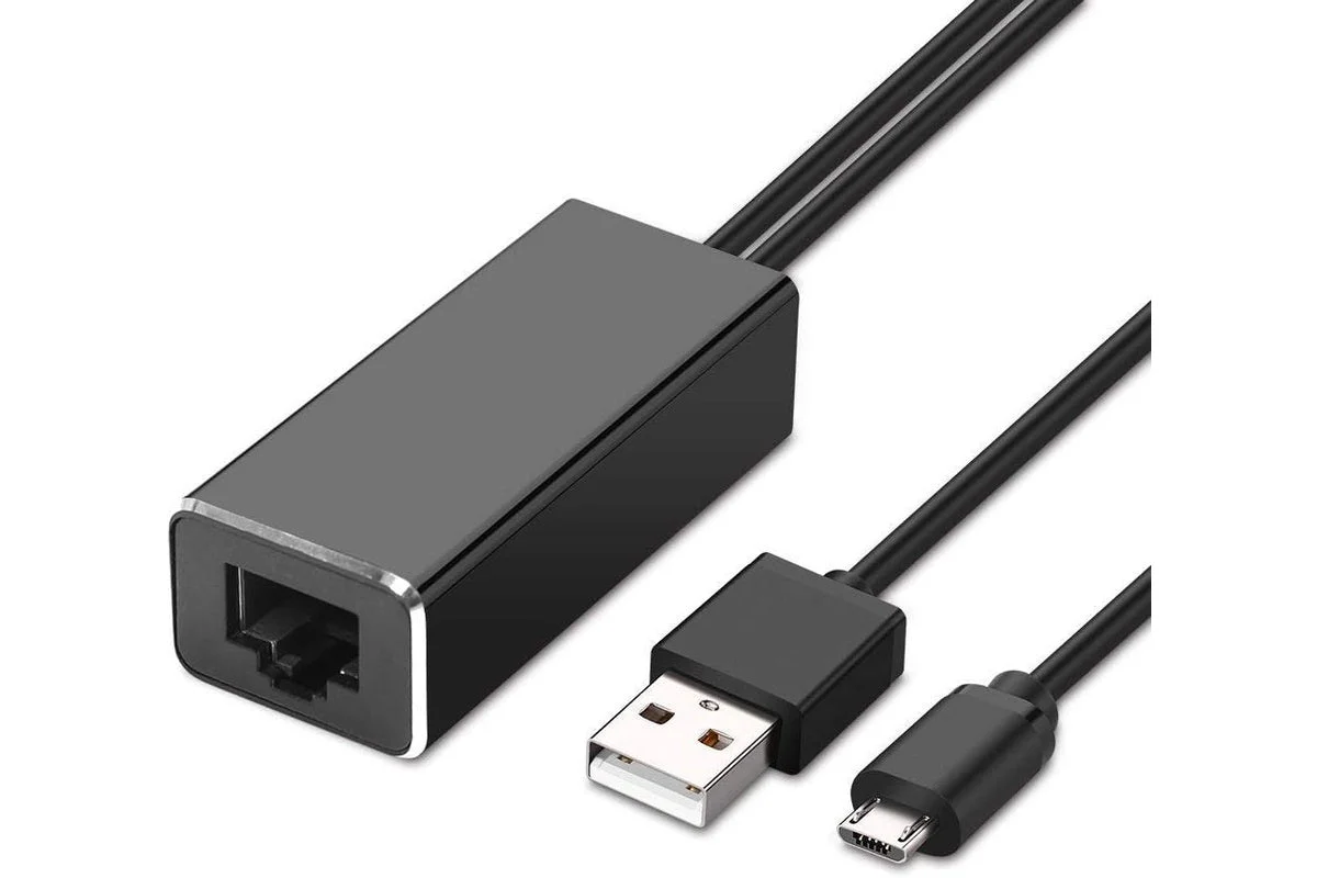 USB Ethernet Adapter for Firestick, Fire TV, Chromecast Ultra/2/1/Audio - Image 2