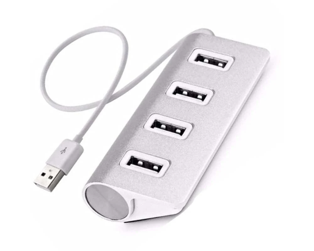 USB Hub 4 Port USB 2.0 Aluminum Splitter – PC Laptop Accessory - Image 5