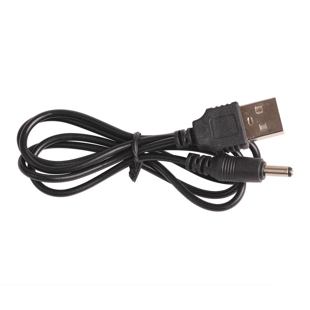 USB To 3.5mm x 1.35mm Plug Barrel Jack 5V DC Power Supply Cord Cable 65cm - Image 4