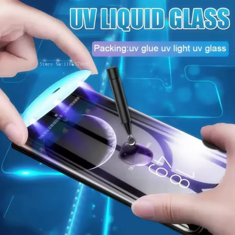 UV Liquid Full Glue Tempered Glass for Samsung Galaxy S20 FE - Image 3