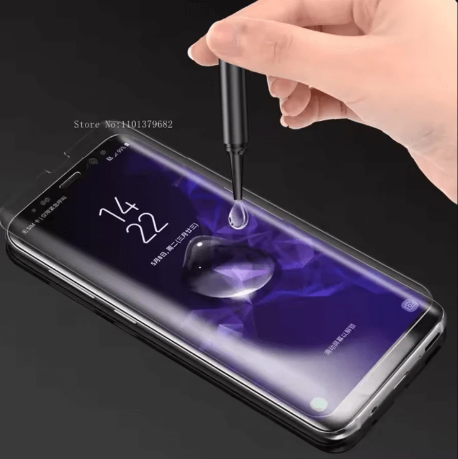 UV Liquid Full Glue Tempered Glass for Samsung Galaxy S24 Ultra - Image 2