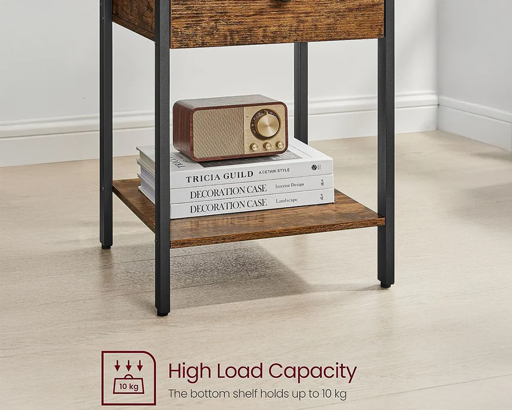 VASAGLE Bedside Table - Image 5