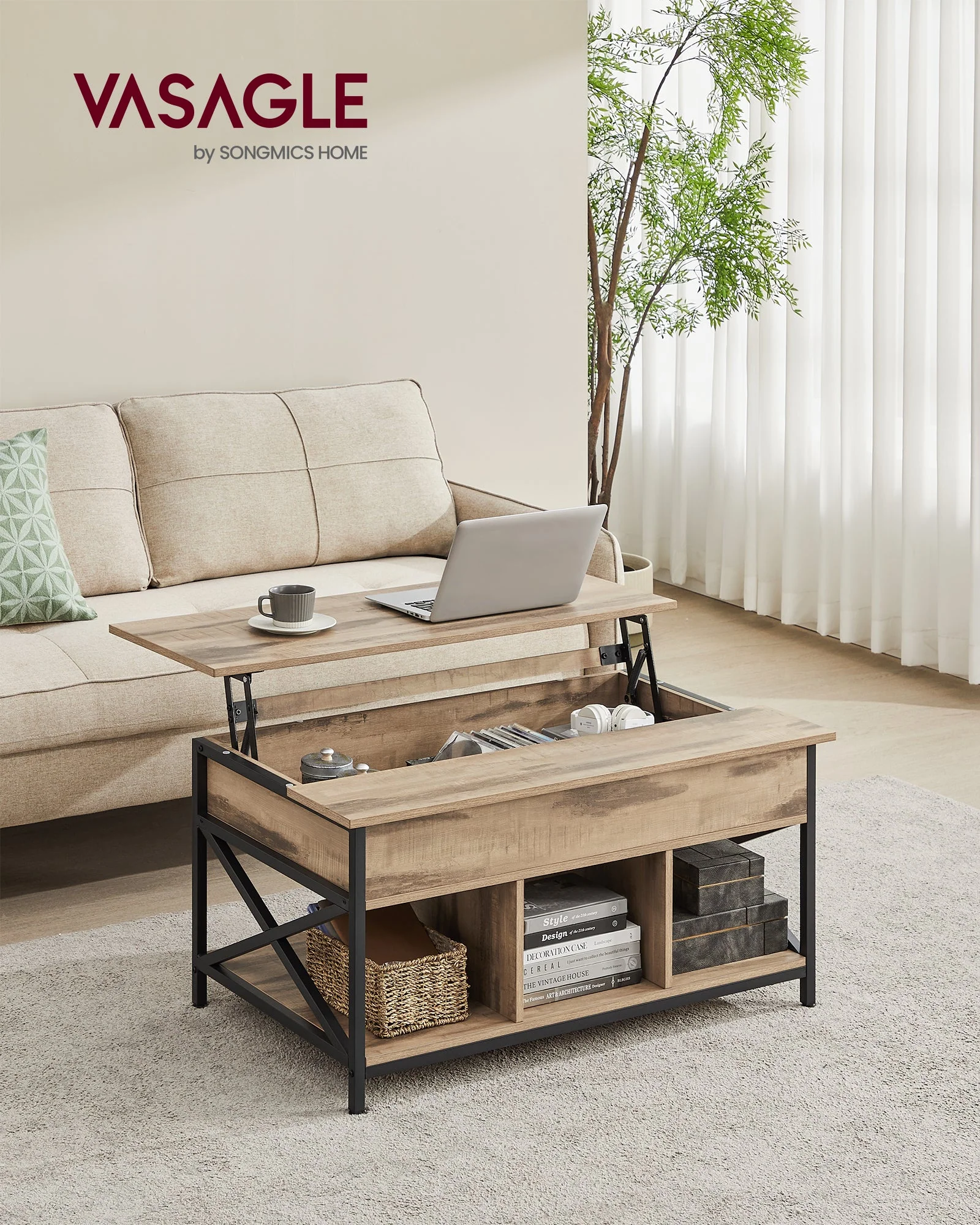 VASAGLE Coffee Table - Image 4