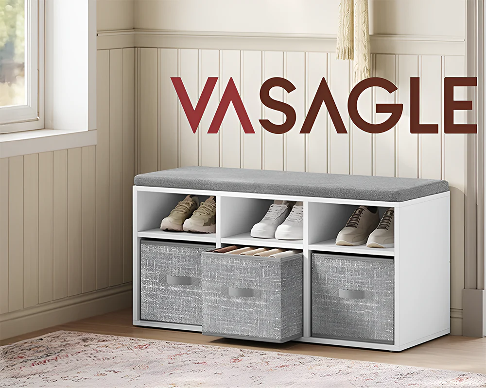 Vasagle Shoe Rack Bench - Image 2