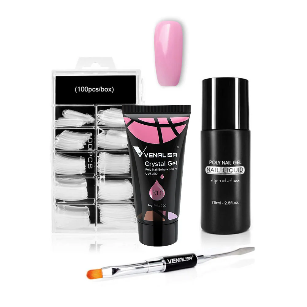 Venalisa Extension Acrylic Poly Nail Gel Kit - Image 2