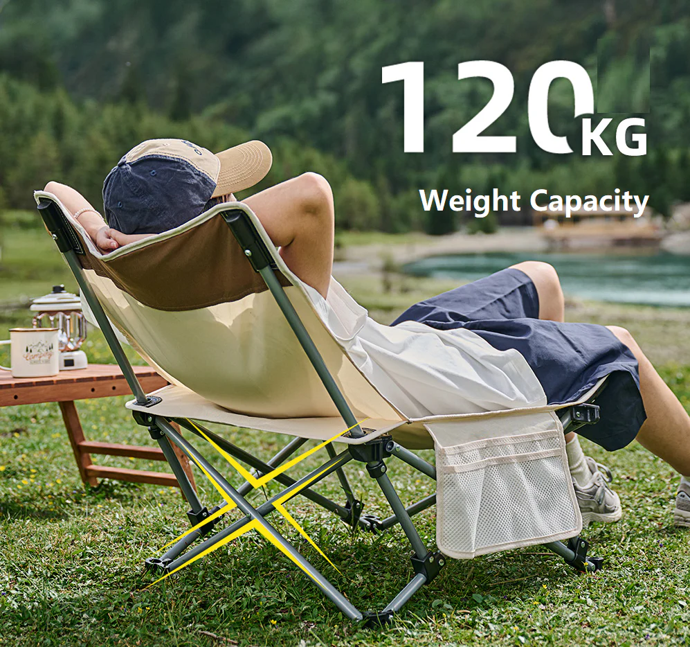 Versatile Outdoor Folding Chair – Chair & Lounger - Image 3
