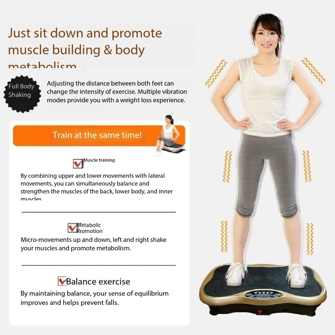Vibration Plate Lymphatic Drainage Machine for Weight Loss - Image 9