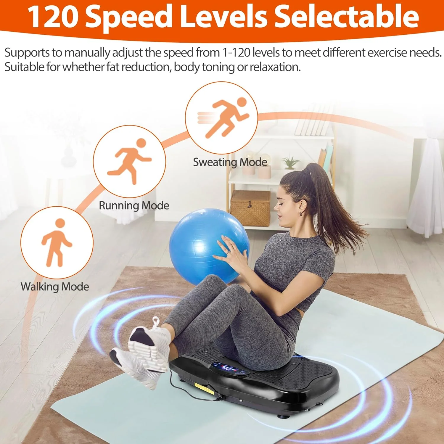 Vibration Plate Exercise Machine - Image 5