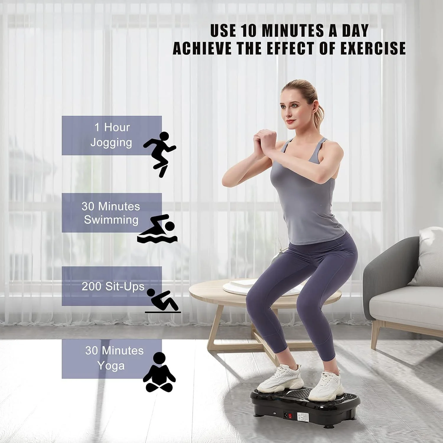 Vibration Plate Exercise Machine - Image 5