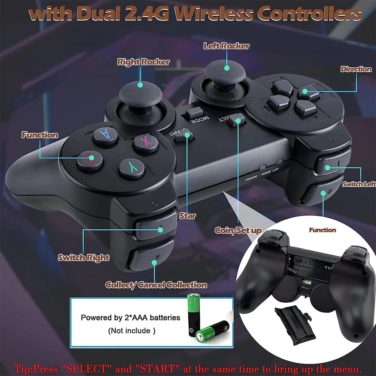 Video Game Console with Controller - Image 8