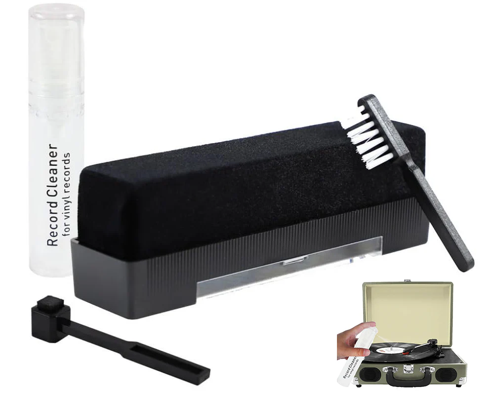 Vinyl Record Cleaning Brush Kit Record Cleaner Dust Remover - Image 2