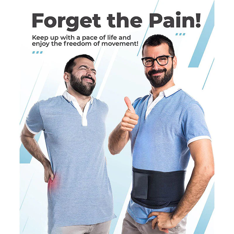 Waist Support Lumbar Back Support Belt Brace - Extra Large - Image 2