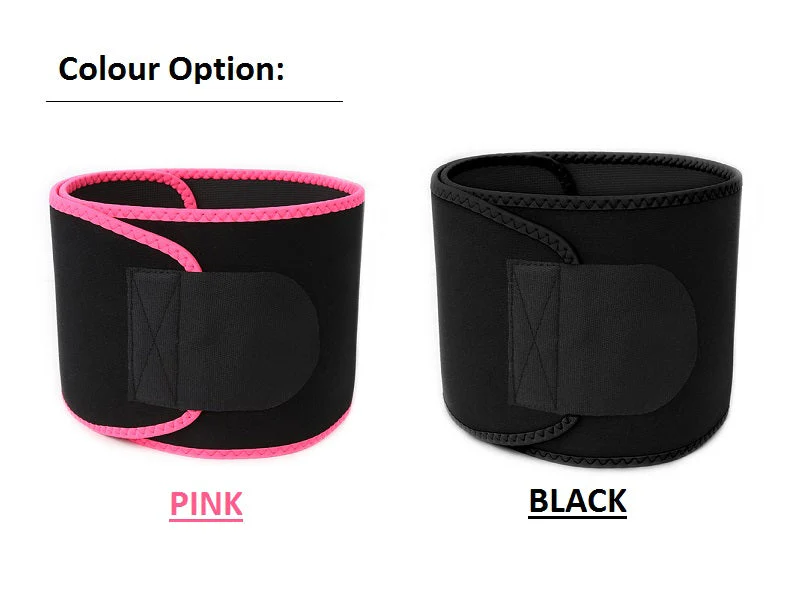 WAIST TRIMMER Women Men Fat Burner Belt Weight Loss Sweat Slim Wrap Body Shaper - Image 8