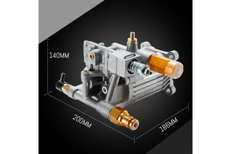 Water Blaster Pump Unit 19.05mm 3/4" Shaft 3000 PSI High Pressure Pump - Image 11