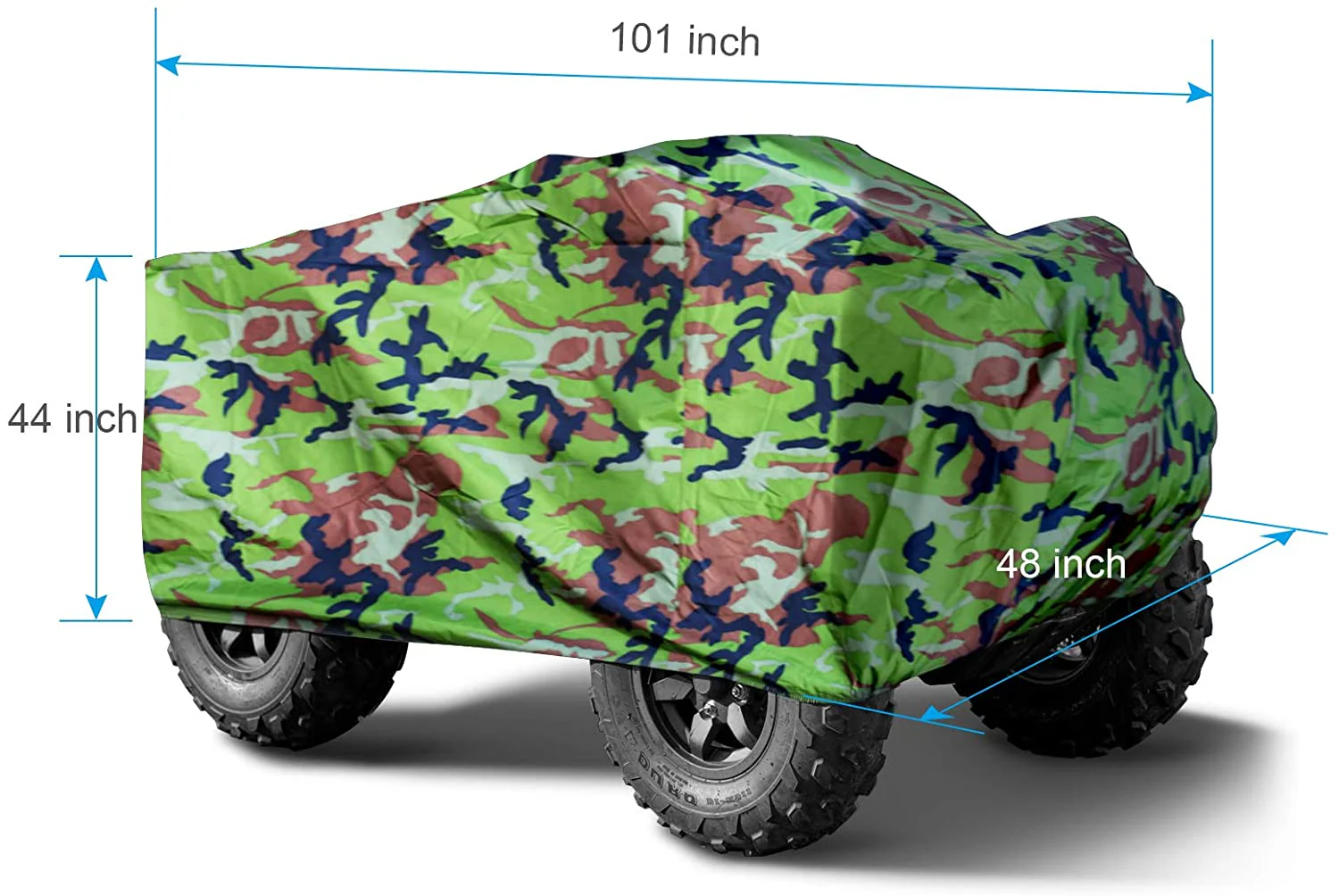 Waterproof 3Xl 190T Ployster Fiber Anyi Uv Quad Bike Tractor Atv Cover - Image 4