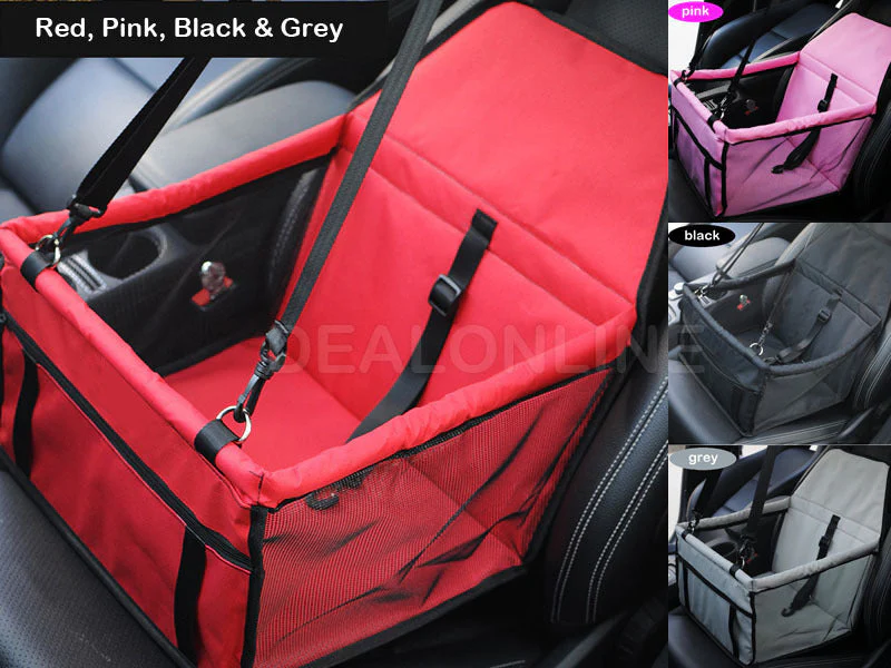 Waterproof Pet Cat Dog Car Seat Cover - 4 Colours