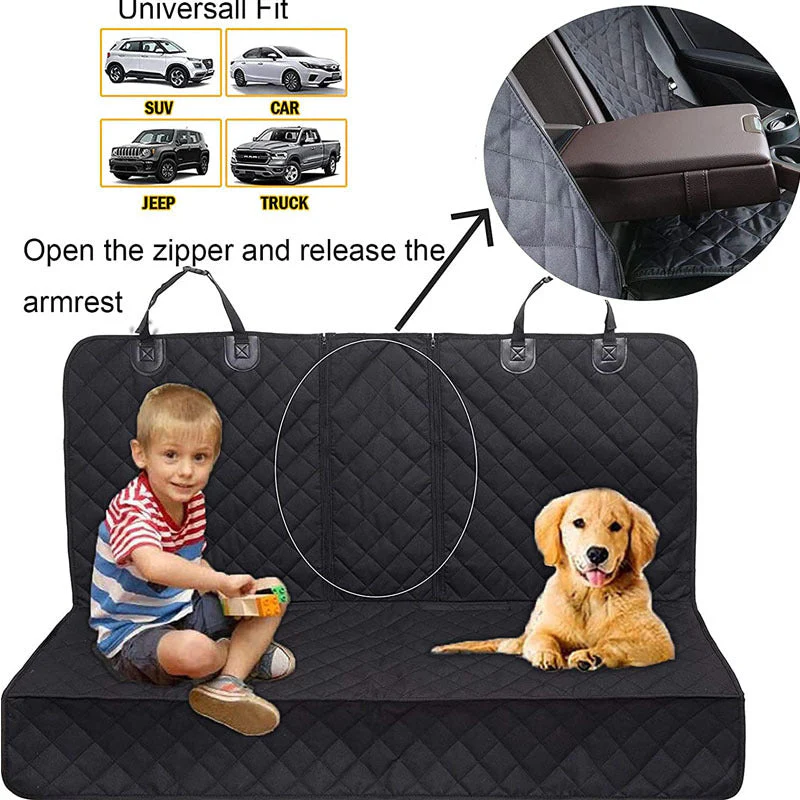 Waterproof Pet Seat Cover Scratch Proof Heavy Duty and Nonslip Pet Bench Cover - Image 4